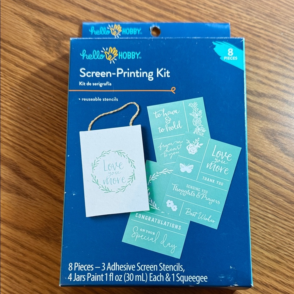 Screen-Printing Kit - Blue